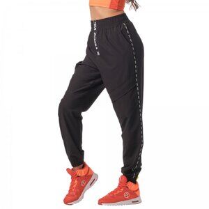 ZUMBAWEAR Color Your Dance Floor High Waisted Cargo Pants NWT Bold Black - XL